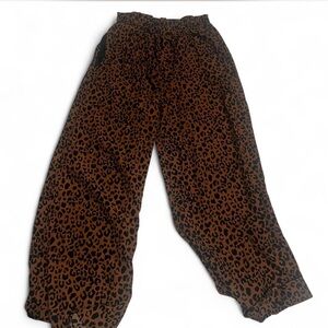 Stylish Leopard Print Women's Pants
